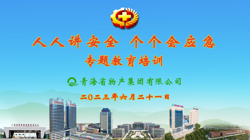 提高安全管理水平 落實全員安全責任&mdash;&mdash;集團安委會舉辦2023年&ldquo;人人講安全，個個會應急&rdquo;專題教育培訓