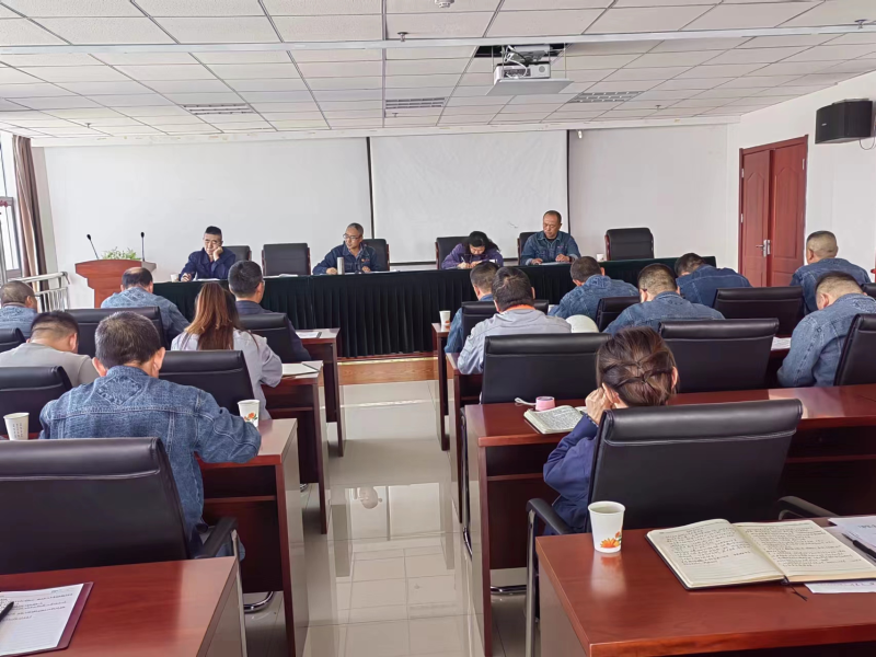 精準(zhǔn)研判風(fēng)險(xiǎn)隱患 全面落實(shí)主體責(zé)任&mdash;&mdash;物產(chǎn)工投公司召開(kāi)中秋、國(guó)慶節(jié)前安全生產(chǎn)專題會(huì)