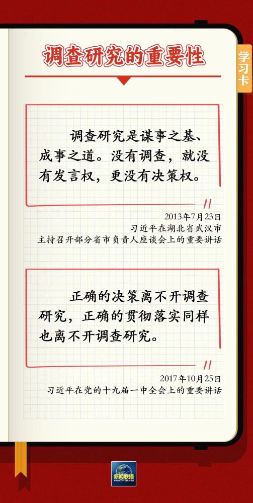 學(xué)習(xí)卡丨如何深入調(diào)查研究？跟總書記學(xué)習(xí)&ldquo;五字訣&rdquo;