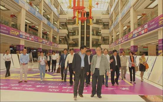 副省長王黎明一行視察朝陽物流園區(qū)，臨空經(jīng)濟開發(fā)區(qū)工作