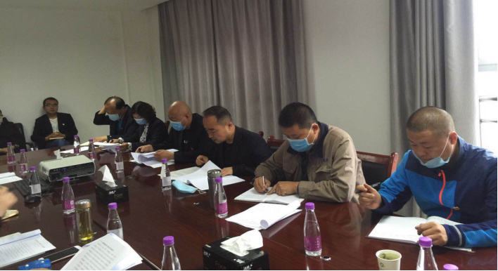 配送公司召開2019年度黨支部書記抓黨建&ldquo;四項責(zé)任&rdquo;述職評議考核大會